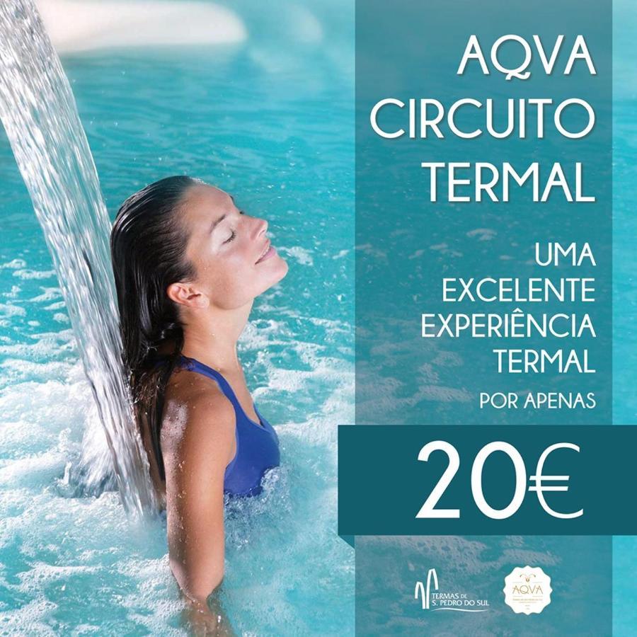 Nature E Spa Al - Termas Saude E Beleza, Totalmente Renovado - Piscinas Municipais Em Frente - Epoca Julho A Setembro São Pedro do Sul Extérieur photo